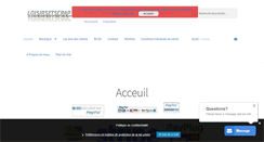 Desktop Screenshot of loisirsetscrap.com